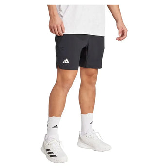 Men's Ergo 9 Inch Tennis Shorts Black-Apparel-Adidas-KB9650_4-Tennis Express