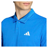 Men's Club 3 Stripe Tennis Polo Glory Blue-Apparel-Adidas-KB9710-S26-6-Tennis Express
