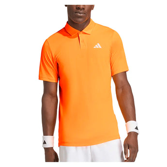 Men's Club Tennis Polo Lucid Tangerine-Apparel-Adidas-KB9711-S26-3-Tennis Express