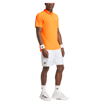 Men's Club Tennis Polo Lucid Tangerine-Apparel-Adidas-KB9711-S26-5-Tennis Express