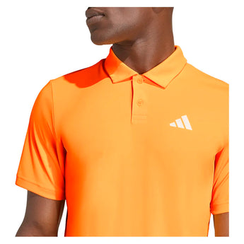 Men's Club Tennis Polo Lucid Tangerine-Apparel-Adidas-KB9711-S26-6-Tennis Express