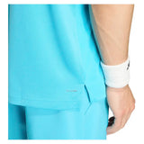 Men's Club Tennis Polo Signal Cyan-Apparel-Adidas-KB9712-S26-7-Tennis Express