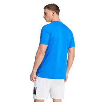 Men's Club Graphic Tennis Tee Glory Blue-Apparel-Adidas-KB9726_3-Tennis Express