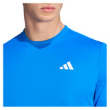 Men's Club Graphic Tennis Tee Glory Blue-Apparel-Adidas-KB9726_4-Tennis Express