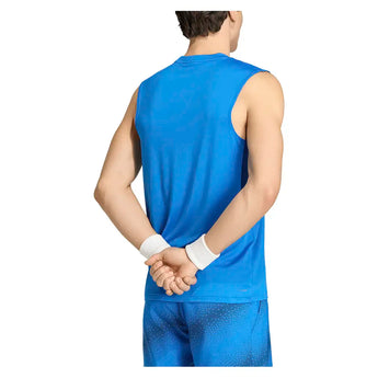 Men's Club Tennis Tank Glory Blue-Apparel-Adidas-KB9729-S26-4-Tennis Express