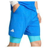 Men's Club 2IN1 7 Inch Tennis Short Glory Blue-Apparel-Adidas-KB9732-S26-3-Tennis Express