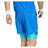 Men's Club 2IN1 7 Inch Tennis Short Glory Blue-Apparel-Adidas-KB9732-S26-4-Tennis Express