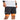 Men's Club 2IN1 7 Inch Tennis Short Black and Pure Orange-Apparel-Adidas-KB9733-S26-3-Tennis Express