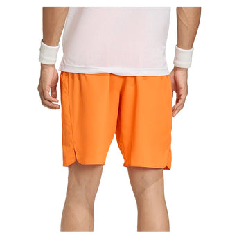 Men's Club 9 Inch Tennis Short Pure Orange-Apparel-Adidas-KB9734-4-Tennis Express
