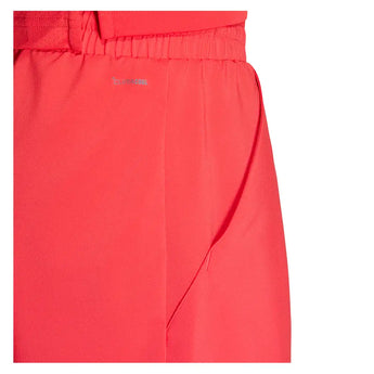 Men's Club 9 Inch 3 Stripe Shorts Pure Ruby-Apparel-Adidas-KB9744-6-Tennis Express