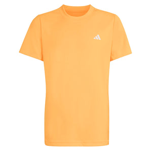 Boys' Club Tennis Tee Lucid Tangerine-Apparel-Adidas-KB9757-S26-1_86827a8b-b160-4e7b-8e78-77be75264b4d-Tennis Express