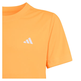 Boys' Club Tennis Tee Lucid Tangerine-Apparel-Adidas-KB9757-S26-6-Tennis Express