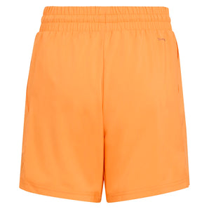 Boys' Club 3 Stripe Tennis Short Pure Orange-Apparel-Adidas-KB9761-S26-1-Tennis Express