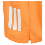 Boys' Club 3 Stripe Tennis Short Pure Orange-Apparel-Adidas-KB9761-S26-4-Tennis Express