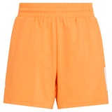 Boys' Club 3 Stripe Tennis Short Pure Orange-Apparel-Adidas-KB9761-S26-Tennis Express