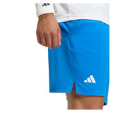Men's Ergo 9 Inch Tennis Shorts Glory Blue-Apparel-Adidas-KC5809-6-Tennis Express