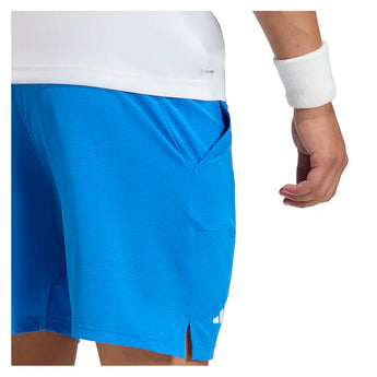 Men's Ergo 9 Inch Tennis Shorts Glory Blue-Apparel-Adidas-KC5809-7-Tennis Express