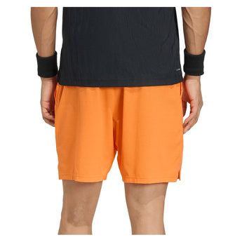 Men's Ergo 7 Inch Tennis Shorts Pure Orange-Apparel-Adidas-KC5810-4-Tennis Express