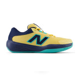 Juniors' 996v6 Tennis Shoes Clementine and Navy,Footwear,New Balance,,,Tennis Express,KC996IW6_205-1