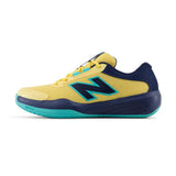 Juniors' 996v6 Tennis Shoes Clementine and Navy,Footwear,New Balance,,,Tennis Express,KC996IW6_205-4