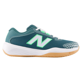 Juniors' 996v6 Tennis Shoes New Spruce and White,Footwear,New Balance,,,Tennis Express,KC996S6-F25-1_1
