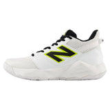 Juniors' Coco CG2 Tennis Shoes White and Black-Footwear-New Balance-KCCOCOW2-1-Tennis Express