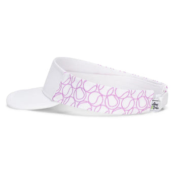Kids Canvas Visor Lavendar Tennis Balls,Apparel,Ame and Lulu,,,Tennis Express,KCV-1-2