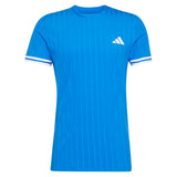 Men's Roland Garros Freelift Pro Tennis Tee Glory Blue-Apparel-Adidas-KD7600_1-Tennis Express
