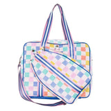 Checker Pickleball Bag Multicolor-Bags-Katydid-KDC-PBB-02-MUL-Tennis Express