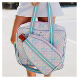 Gingham Pickleball Bag Rainbow-Bags-Katydid-KDC-PBB-08-RNB-1-Tennis Express