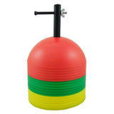 Dome Cones Set Of 18-Training Equipment-Oncourt Offcourt-KDC18-2-Tennis Express