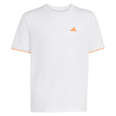 adidas Boys' Pro Tennis Tee White | Tennis Express