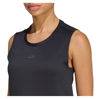 Women's Match Tennis Tank Black-Apparel-Adidas-KE6178-S26-3-Tennis Express