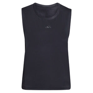 Women's Match Tennis Tank Black-Apparel-Adidas-KE6178-S26-Tennis Express