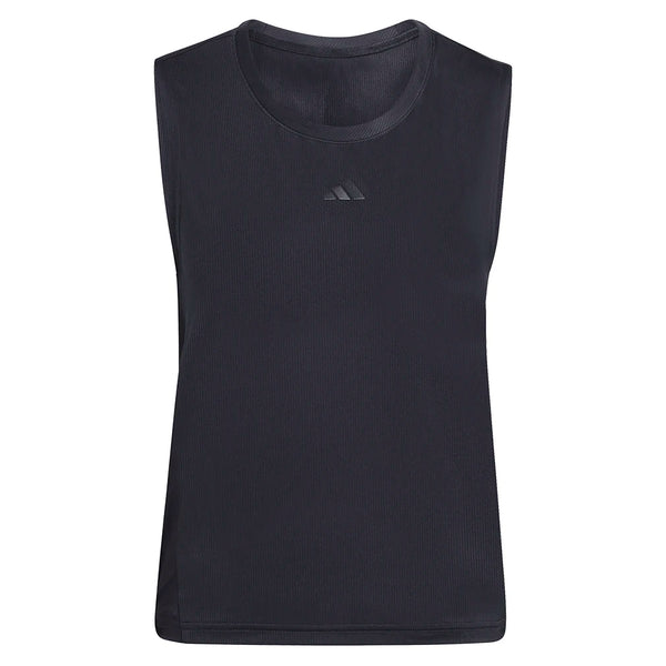 Women's Match Tennis Tank Black-Apparel-Adidas-KE6178-S26-Tennis Express