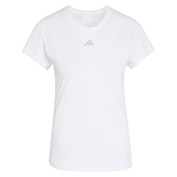 Women's Freelift Tennis Tee White-Apparel-Adidas-KE6181-S26-Tennis Express