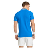 Men's Roland Garros Freelift Pro Tennis Polo Glory Blue-Apparel-Adidas-KE6689_3-Tennis Express
