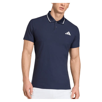 Men's Roland Garros Freelift Pro Tennis Polo Legend Ink-Apparel-Adidas-KE6691_2-Tennis Express