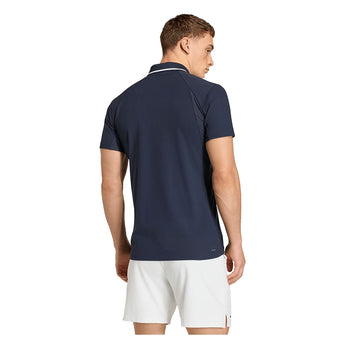 Men's Roland Garros Freelift Pro Tennis Polo Legend Ink-Apparel-Adidas-KE6691_3-Tennis Express