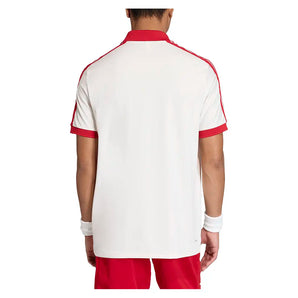Men's Heritage Tennis Polo Core White-Apparel-Adidas-KE6718-U26-4-Tennis Express