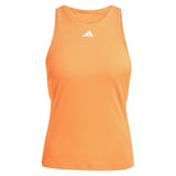 Women's Melbourne Y Tennis Tank Pure Orange-Apparel-Adidas-KE8862-S26-Tennis Express