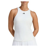 Women's Y Tennis Tank White-Apparel-Adidas-KE8863-S26-1-Tennis Express