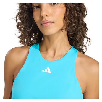 Women's Y Tennis Tank Signal Cyan-Apparel-Adidas-KE8865_5-Tennis Express
