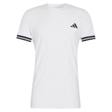 Men's Roland Garros Freelift Pro Tennis Tee White-Apparel-Adidas-KE8972_1-Tennis Express