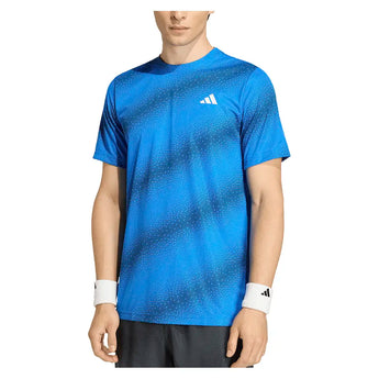 Men's Club Graphic Tennis Tee Glory Blue-Apparel-Adidas-KE9311-S26-3-Tennis Express