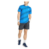 Men's Club Graphic Tennis Tee Glory Blue-Apparel-Adidas-KE9311-S26-5-Tennis Express