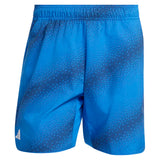Men's Club 9 Inch Graphic Tennis Short Glory Blue-Apparel-Adidas-KE9312-1-Tennis Express