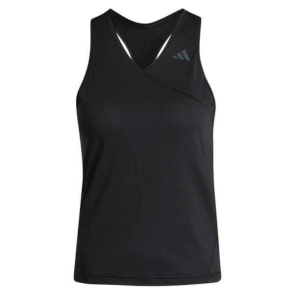 Women's Club V Tennis Tank Black-Apparel-Adidas-KF0968_1-Tennis Express