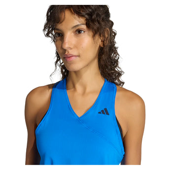 Women's Club V Tennis Tank Glory Blue-Apparel-Adidas-KF0971_5-Tennis Express