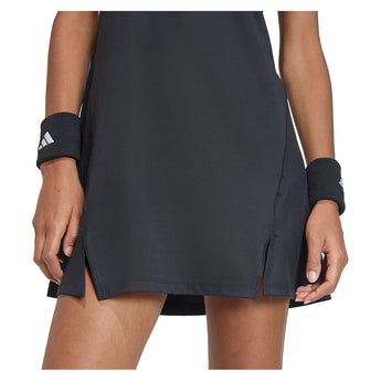 Women's Club Tennis Dress Black-Apparel-Adidas-KF0972-S26-6-7-[Sku]-Tennis Express